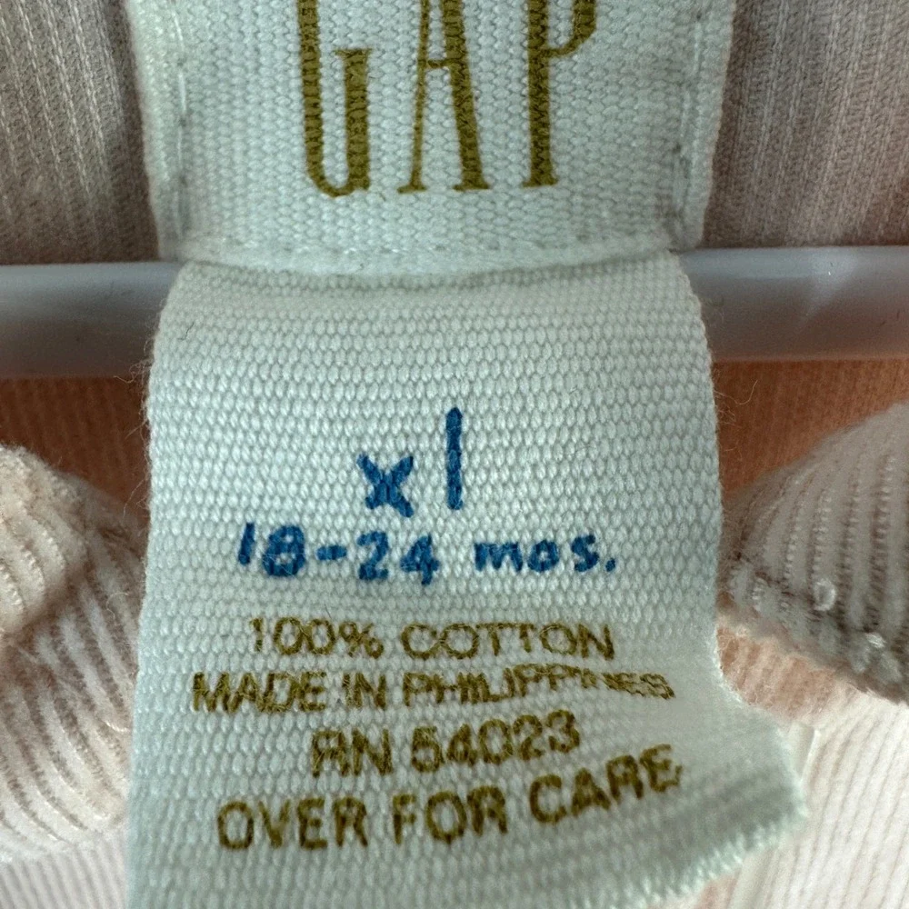 Baby‎ Gap Pink Corduroy Embroidered Dress Mouse Bird Star Size 18 24 Months